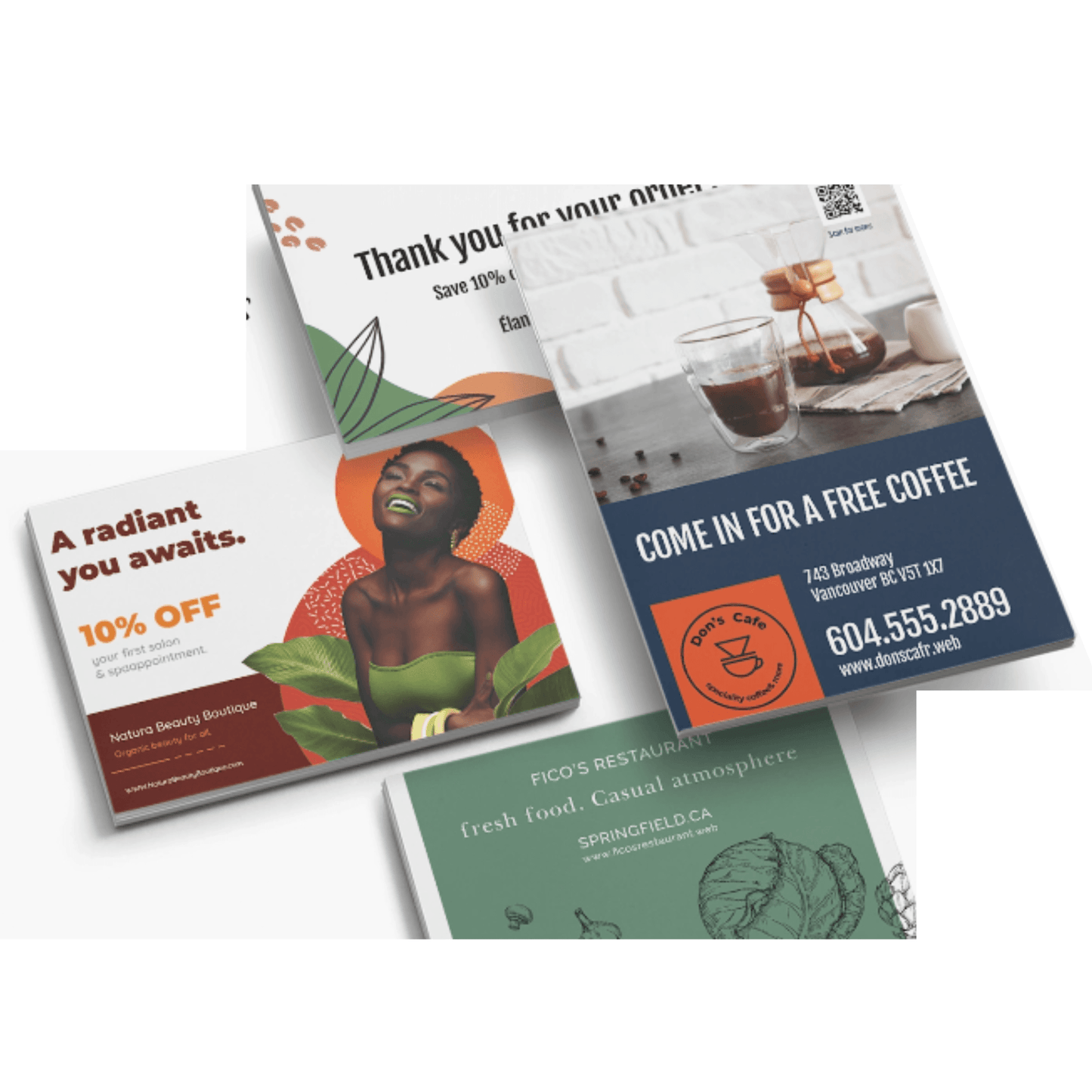 Matte Finish Postcards - J Media & Printing