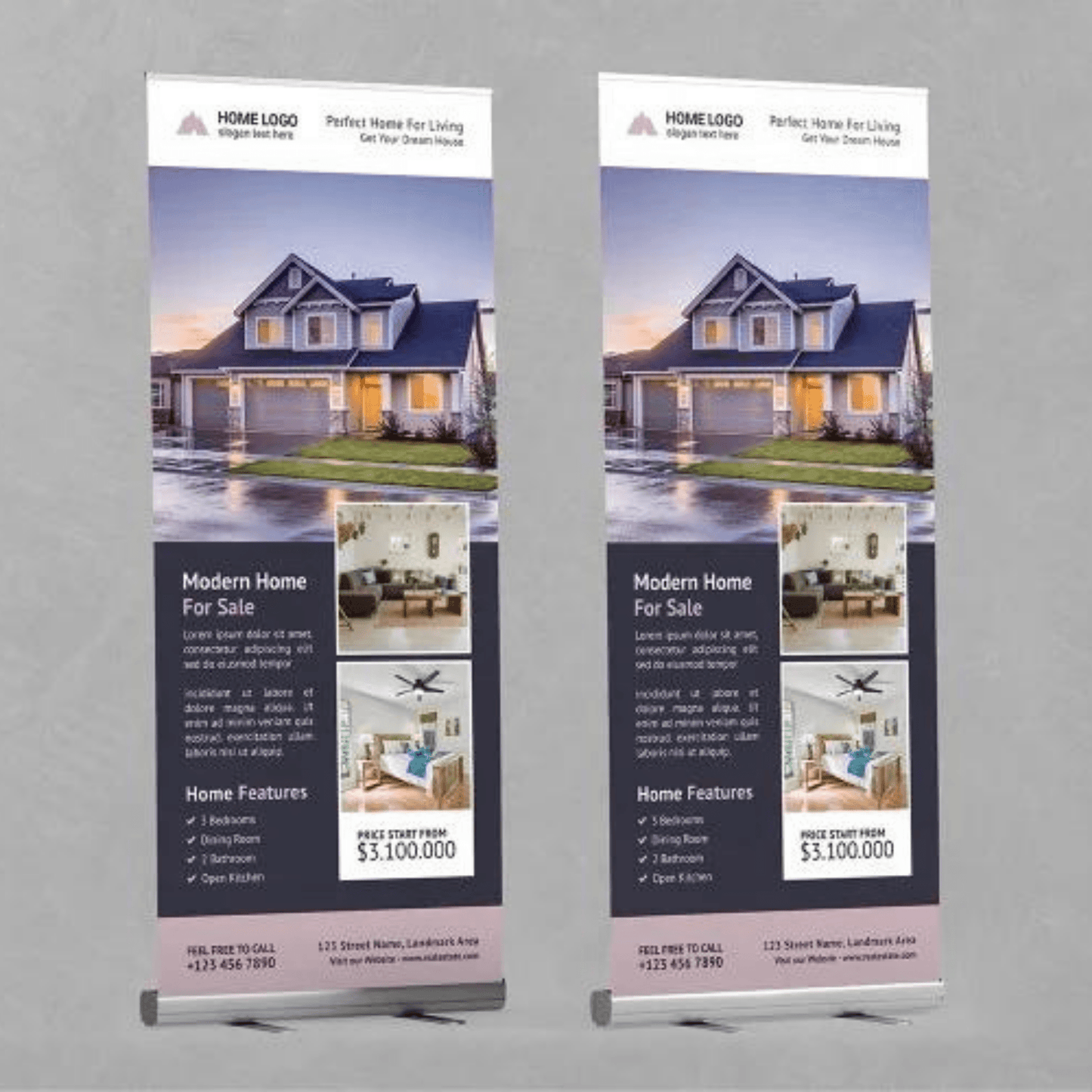 Standard Pull Up Banners - J Media & Printing