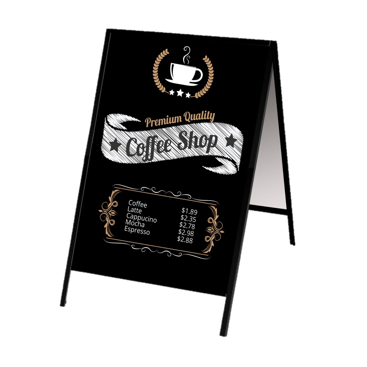a frame stand 4 mm coroplast j media and printing - 2048x2048px