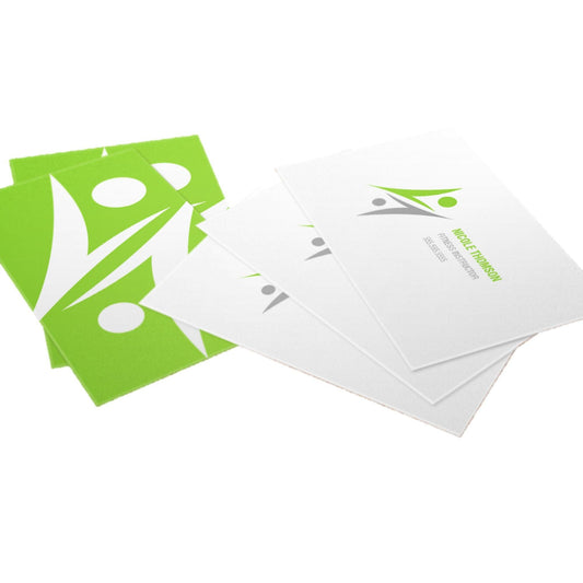 matte custom business cards printed in Ontario - J Media & Printing