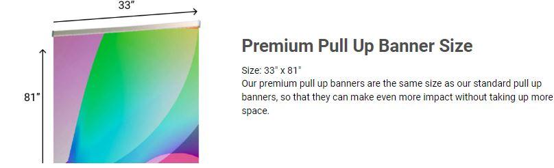Premium Pull Up Banners - J Media & Printing