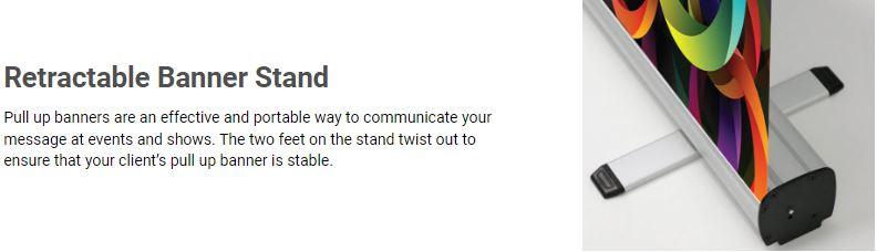 Standard Pull Up Banners - J Media & Printing