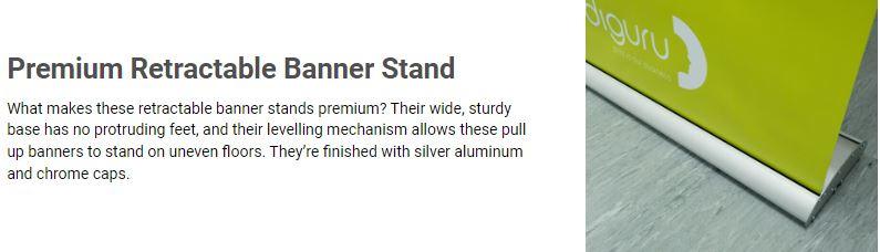 Premium Pull Up Banners - J Media & Printing