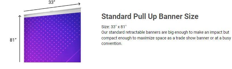 Standard Pull Up Banners - J Media & Printing