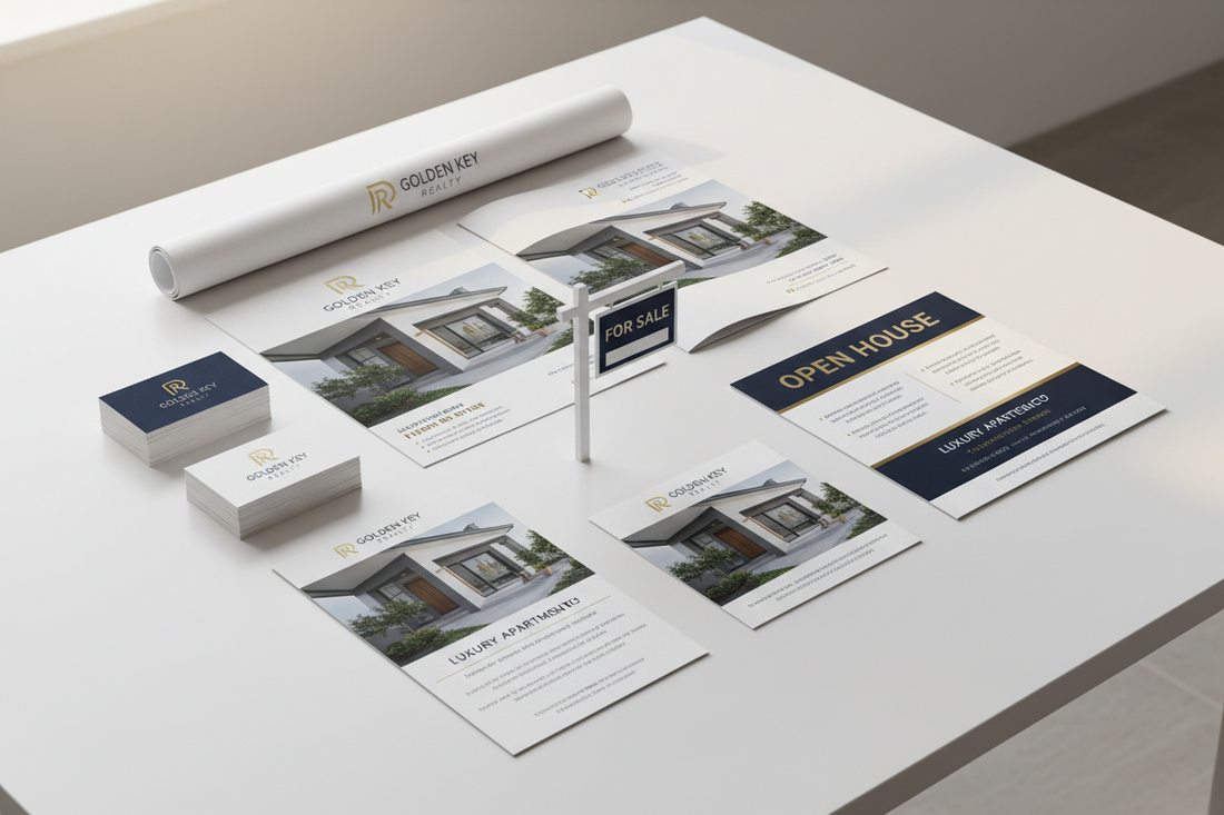Best Printing Products for Real Estate Agents