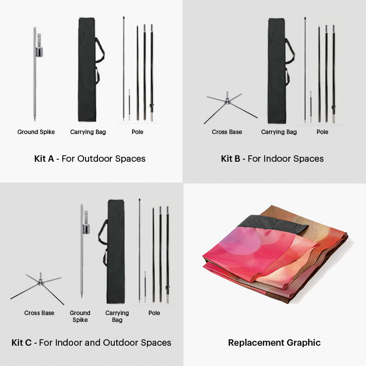 flags hardware kit options