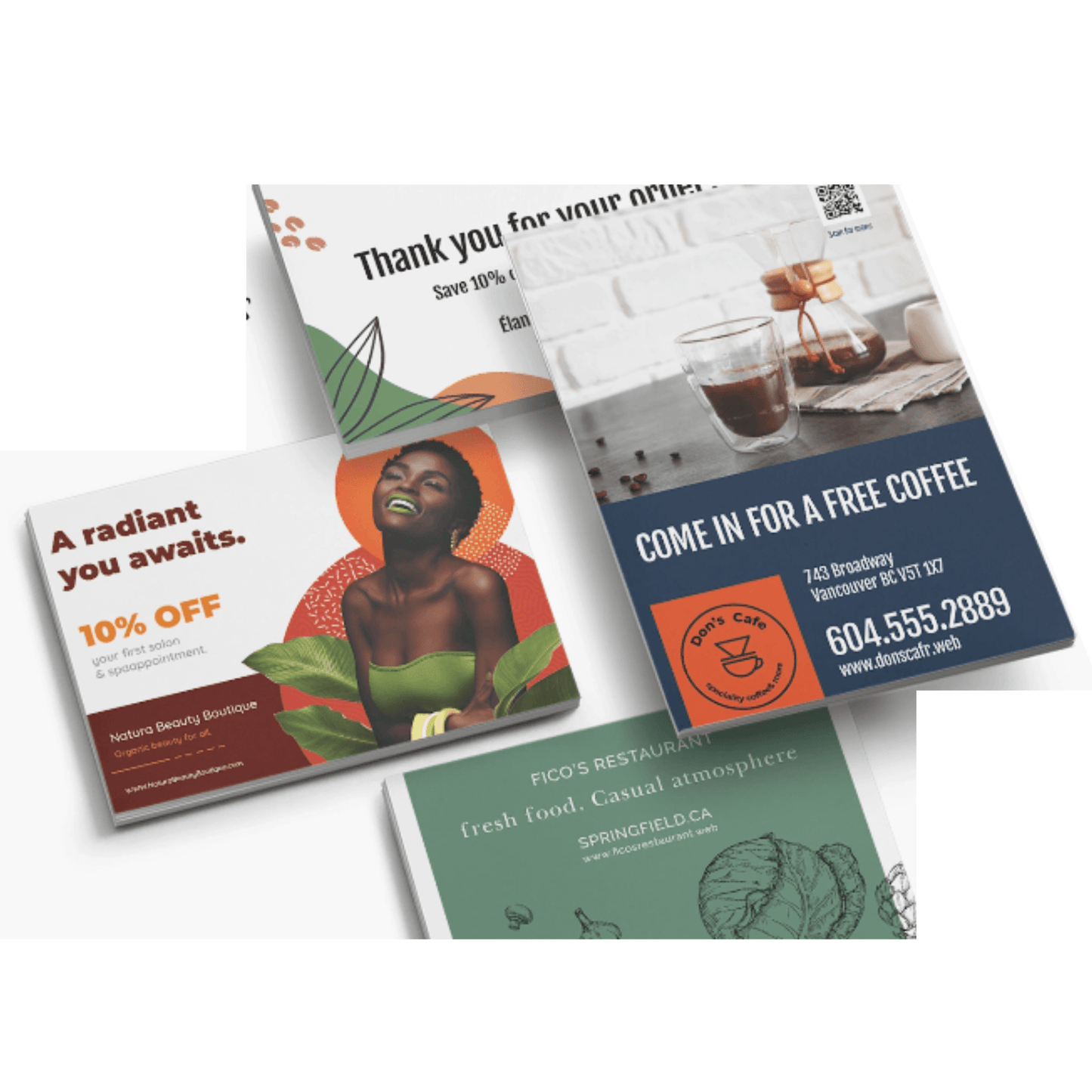 Matte Finish Postcards - J Media & Printing